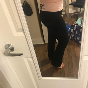 Victoria’s Secret Pink boot cut yoga pants